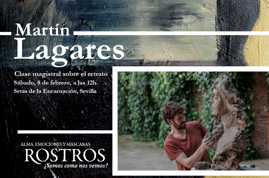 Clase Magistral Del Escultor Mart N Lagares En Rostros escultura martin lagares