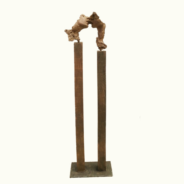 Escultura - Metal Kiss II - Martín Lagares