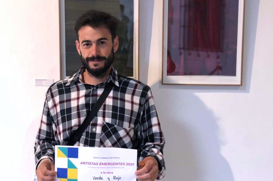 Quique Sarzamora Premio De Pintura En Iii Certamen De Quot Artistas Emergentes Quot arte abstracto