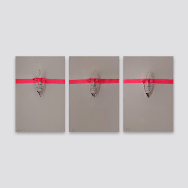 Nmnma Pink Line Martin Lagares Magase Art Gallery