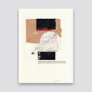 Andy Jenkins Remnant Collage Tecnica Mixta Sobre Papel