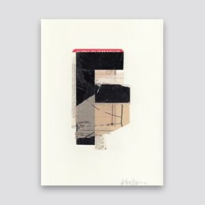 Andy Jenkins Remnant Collage Tecnica Mixta Sobre Papel