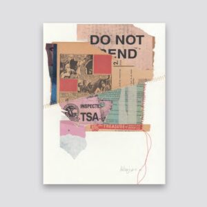Andy Jenkins Remnant Collage Tecnica Mixta Sobre Papel