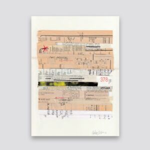 Andy Jenkins Remnant Collage Te Cnica Mixta Sobre Papel