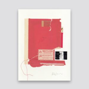 Andy Jenkins Remnant Collage Tecnica Mixta Sobre Papel