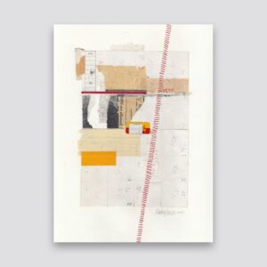 Andy Jenkins Remnant Collage Tecnica Mixta Sobre Papel